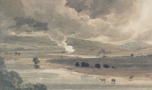 El río Wharfe, 1801 de Thomas Girtin